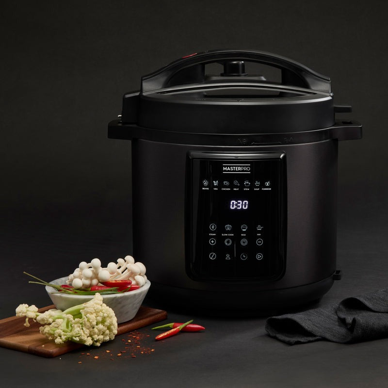 Mp 12 In 1 6L Digital Multi Cooker - Black