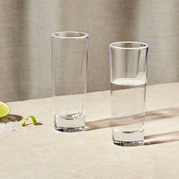 Davis & Waddell Ascot Tall Shot Glasses 6pcs Set Clear 60ml/4x4x10.5cm