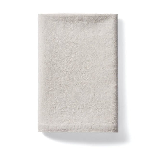 Am Sorrento Liveable Linen Tablecloth 150X230X1Cm Brown
