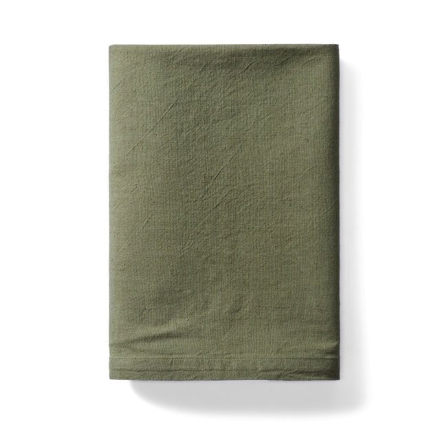 Am Sorrento Liveable Linen Tablecloth 150X230X1Cm Green
