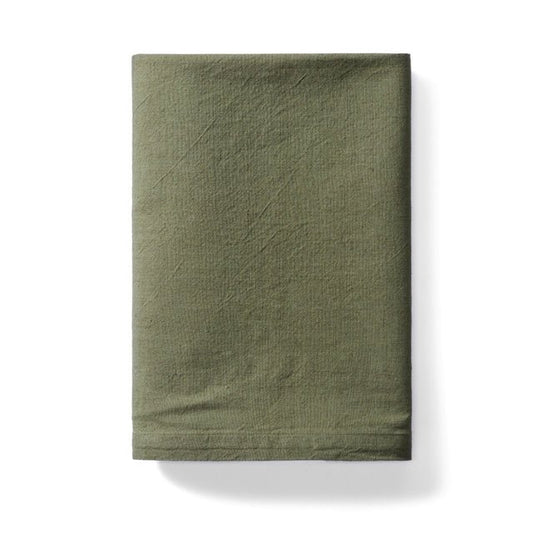 Am Sorrento Liveable Linen Tablecloth 150X230X1Cm Green