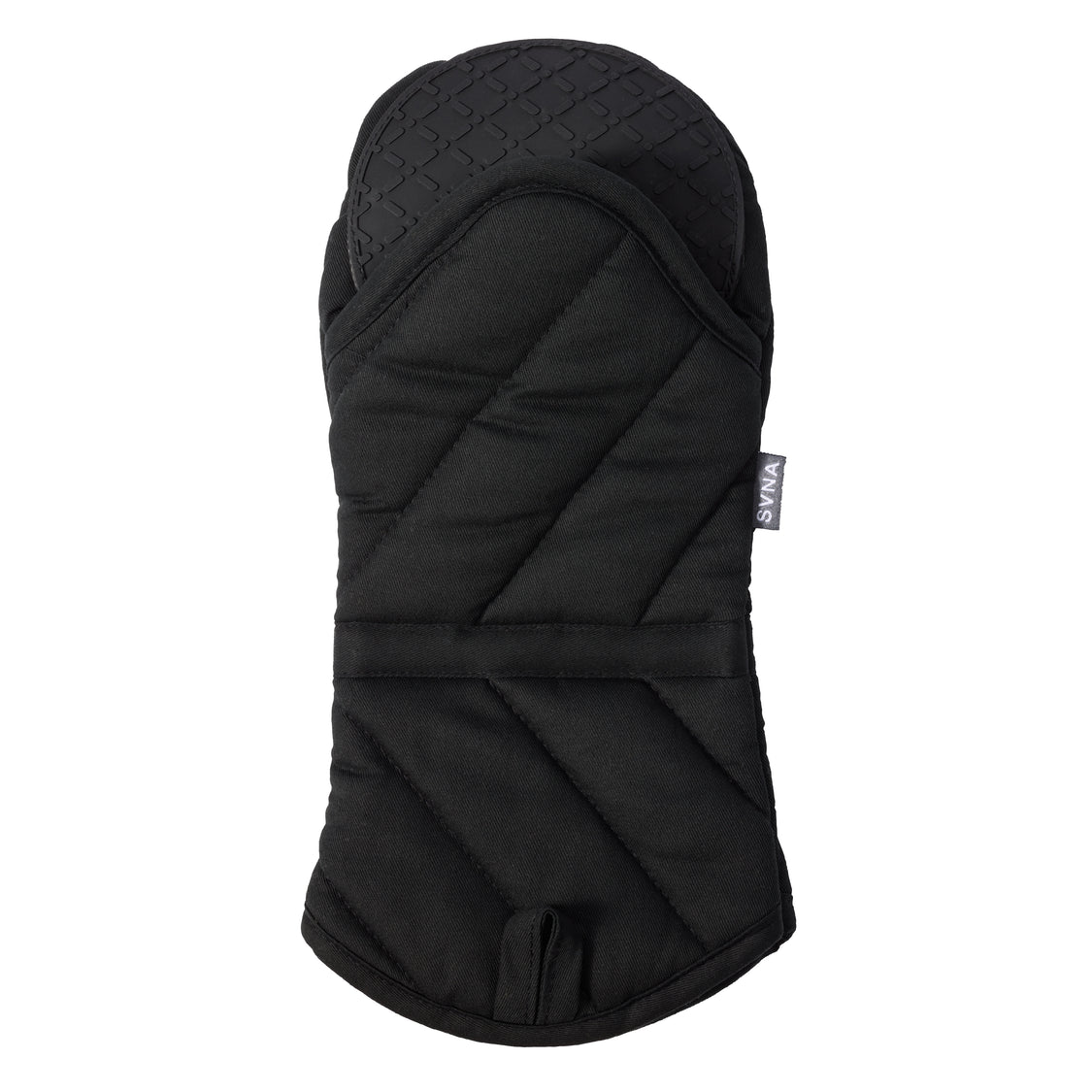Svna Safe & Snug Oven Glove Black 34X16.5X4Cm