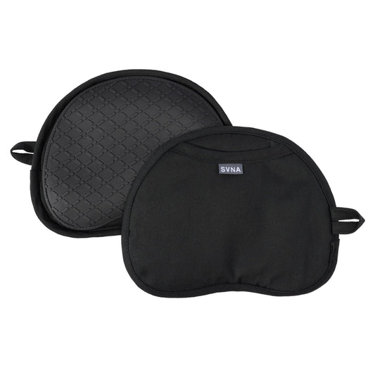 Svna Safe & Snug Oven Mitts 2Pcs Set Black 18X22Cm