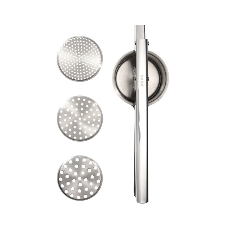 S V N A 3 In 1 Stainless Steel Potato Ricer 30.5x10x12.5cm