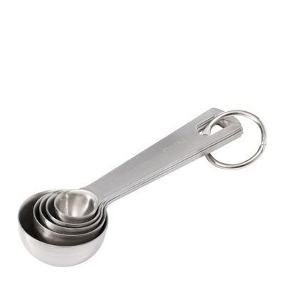 Svna Premium Stainless Steel Measuring Spoon Set 12.8X3.9X2.5Cm