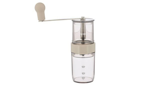 Lb Portable Coffee Grinder 6.5X6X16.1Cm Taupe & Black