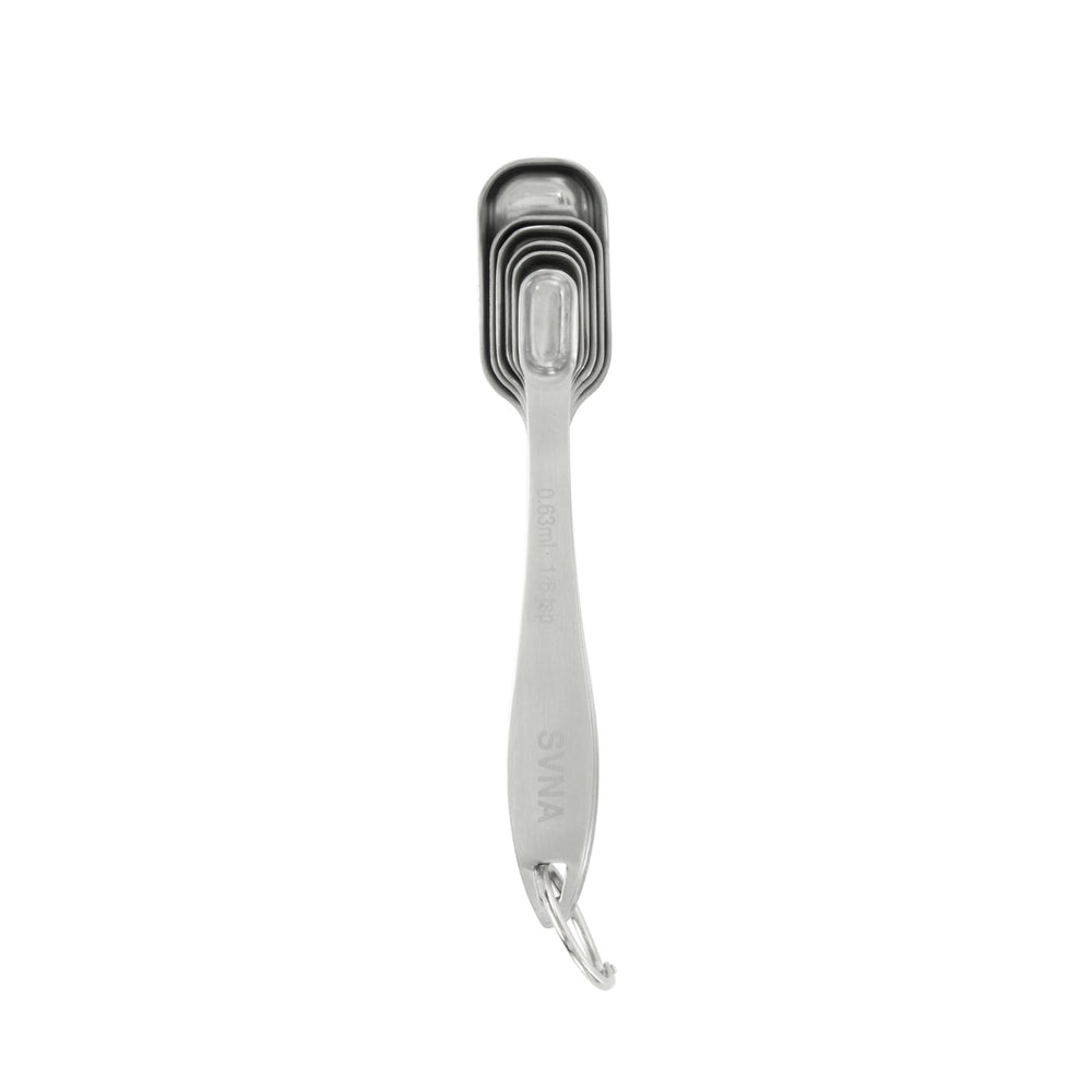 Svna Premium Stainless Steel Spice Jar Measuring Spoons 6Pcs Set