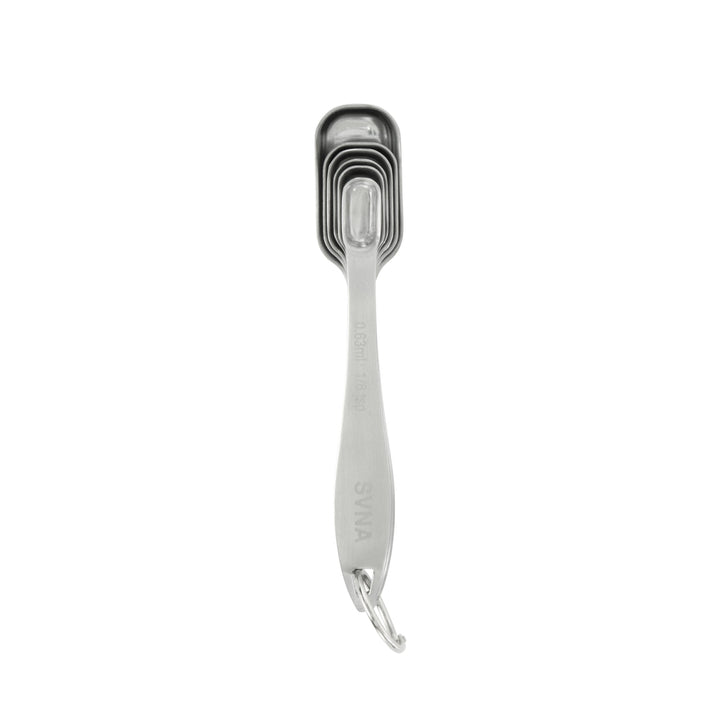 Svna Premium Stainless Steel Spice Jar Measuring Spoons 6Pcs Set