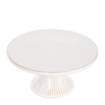Davis & Waddell Premium Maisie Porcelain Cake Stand 25.5X25.5X12.6Cm White