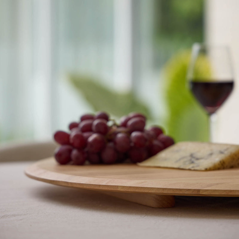 Davis & Waddell Hudson Wood Round Serving / Grazing Board 60Cm