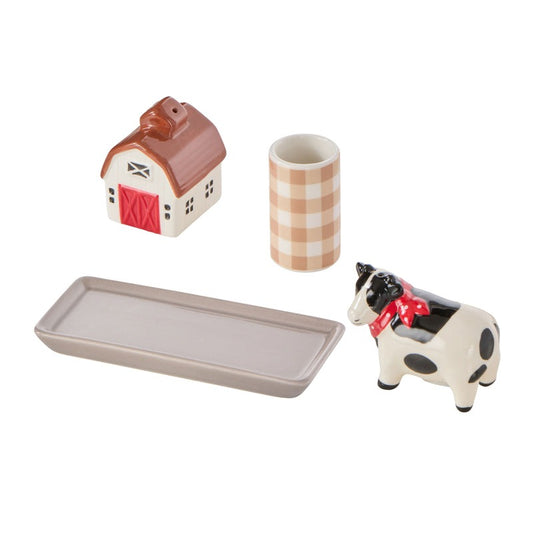 Dw Homestead Salt And Pepper Shaker W Toothpick Holder