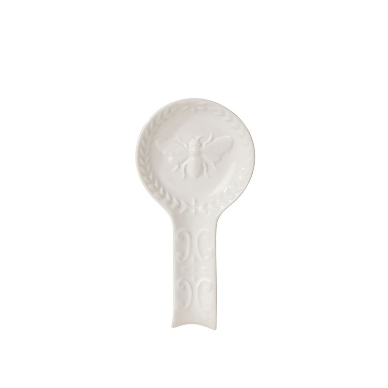 Dw Wildflower & Hive Spoon Rest - White