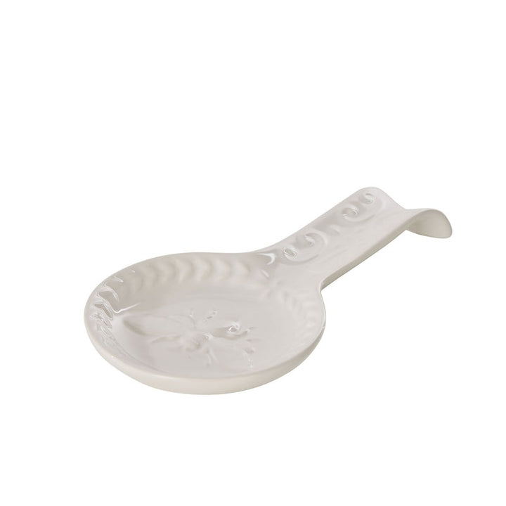 Dw Wildflower & Hive Spoon Rest - White