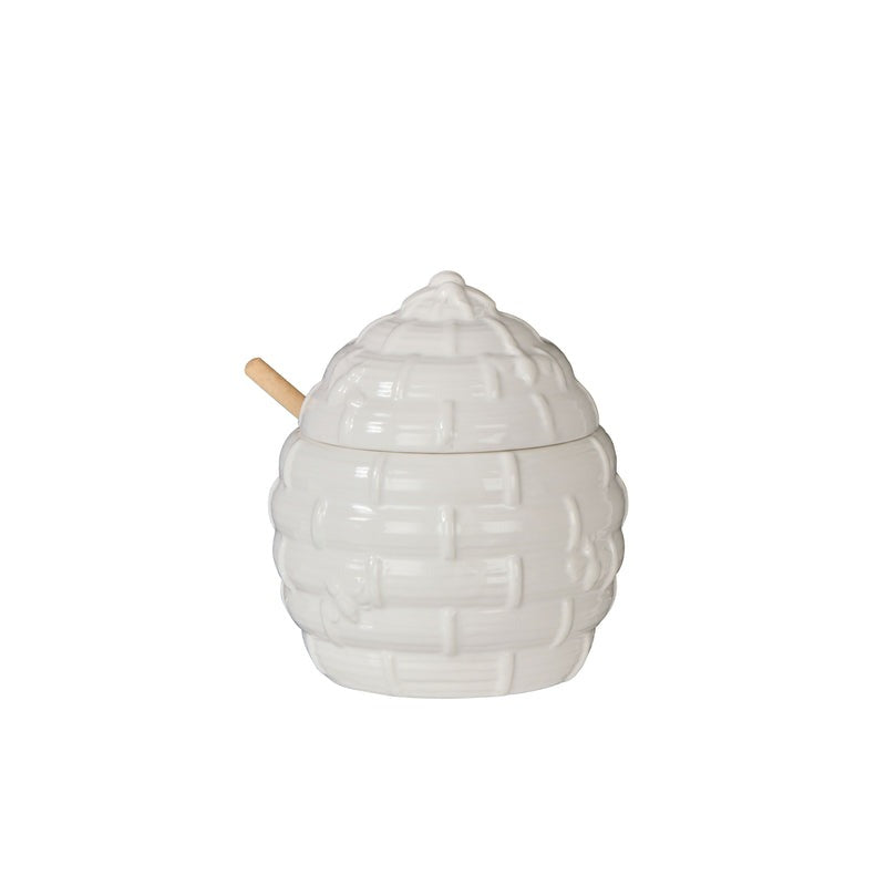 Dw Wildflower & Hive Honey Jar W Dipper