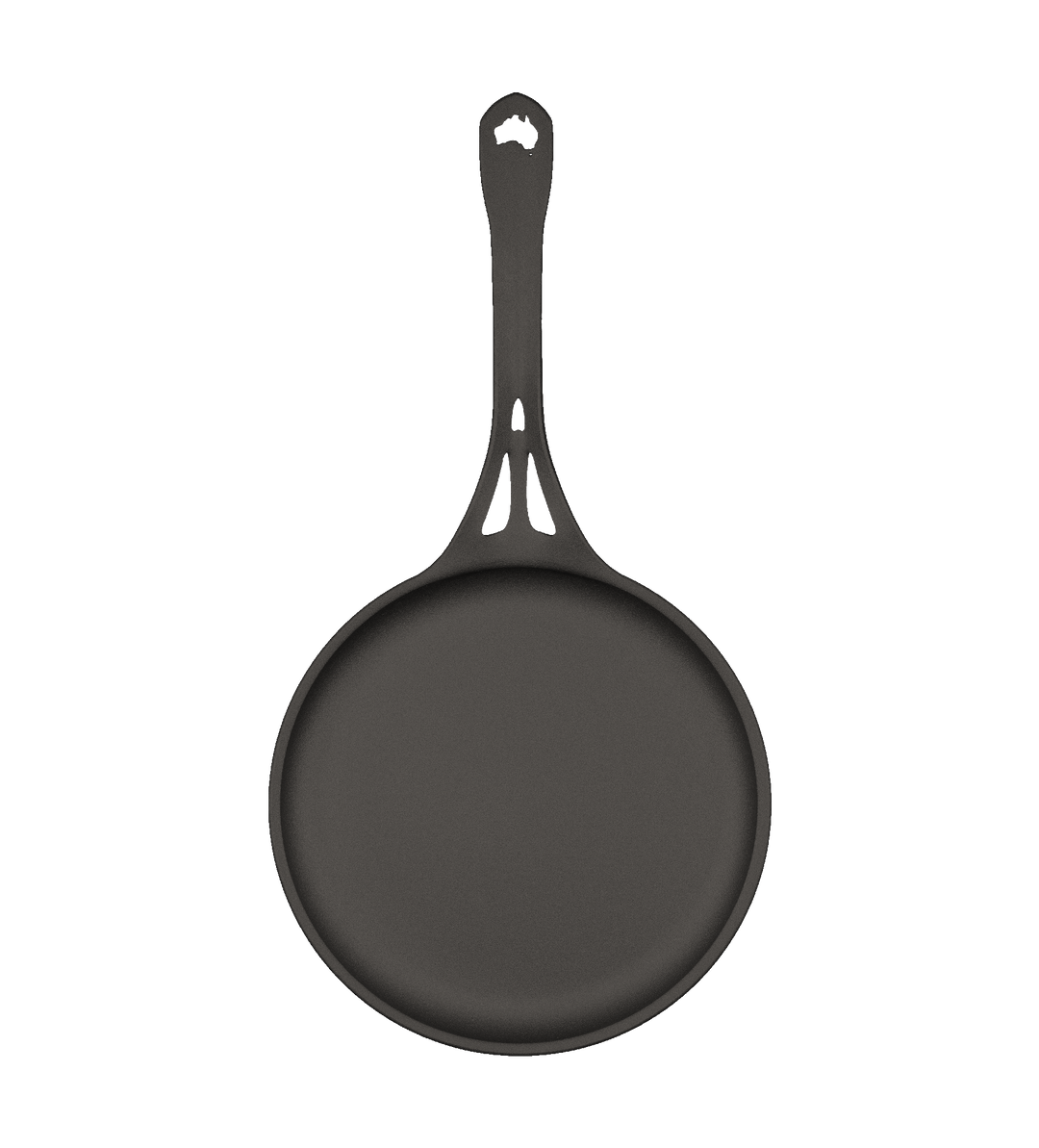Aus-Ion Quenched 24Cm Seasoned Iron CrêPe/Griddle Pan