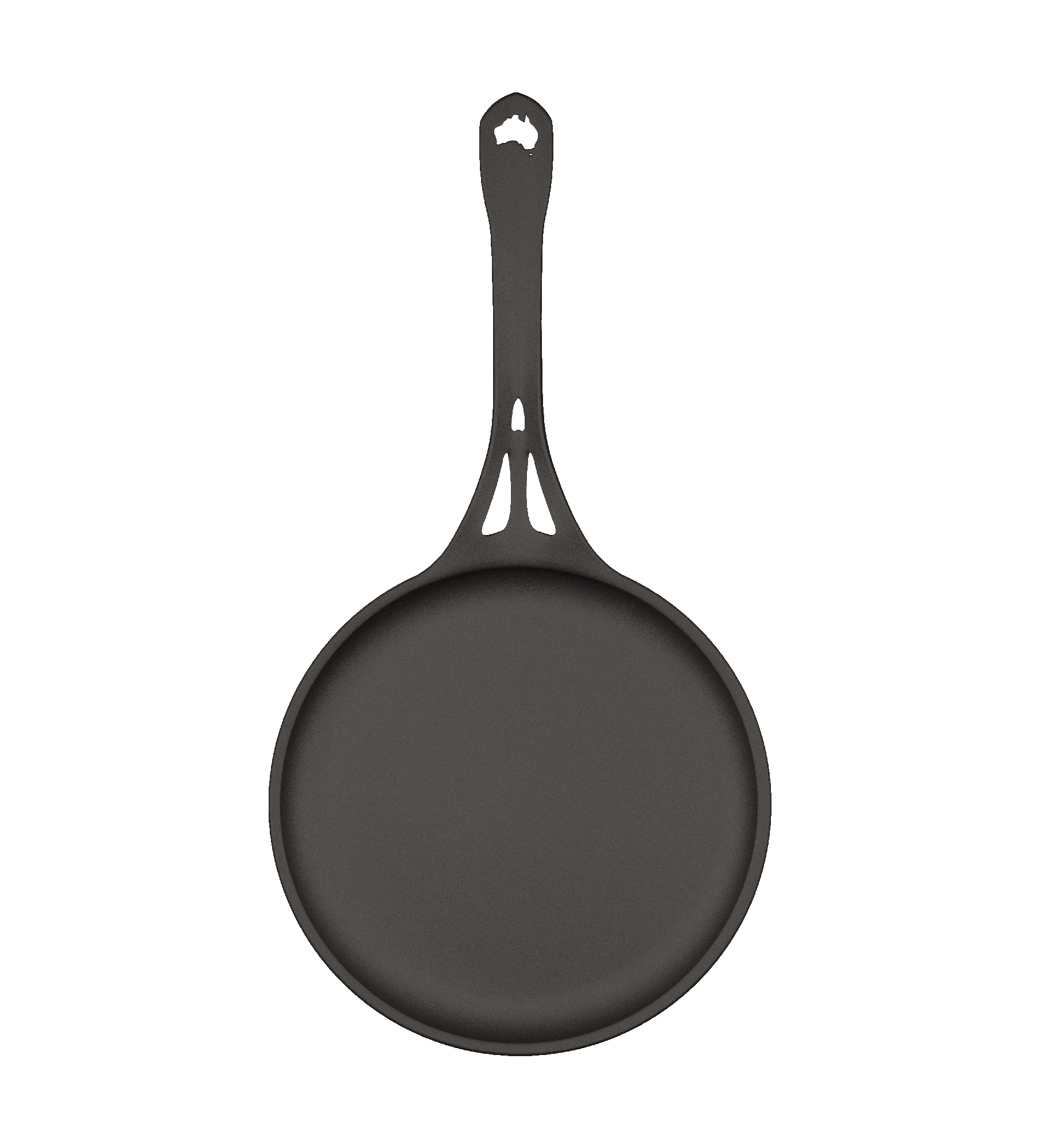Aus-Ion Quenched 24Cm Seasoned Iron CrêPe/Griddle Pan