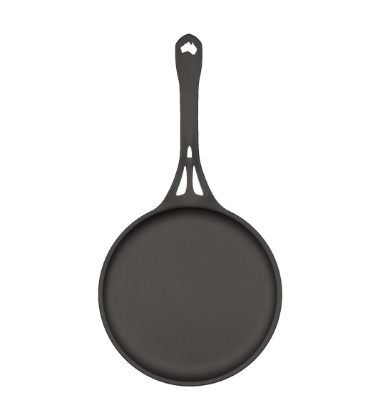 Aus-Ion Quenched 24Cm Seasoned Iron CrêPe/Griddle Pan