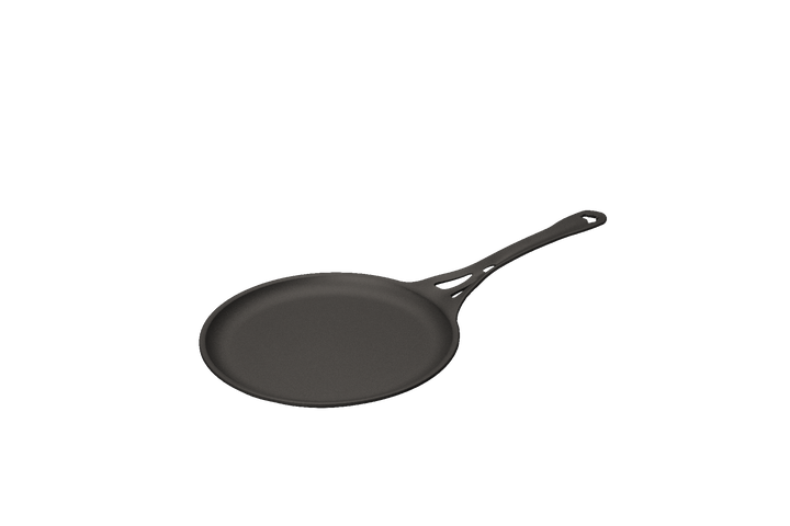 Aus-Ion Quenched 24Cm Seasoned Iron CrêPe/Griddle Pan