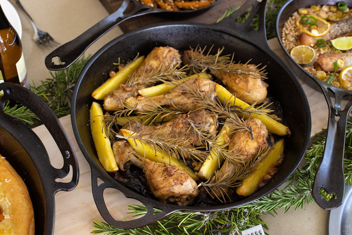 Aus-Ion Quenched ™ 30Cm Iron Skillet Frypan
