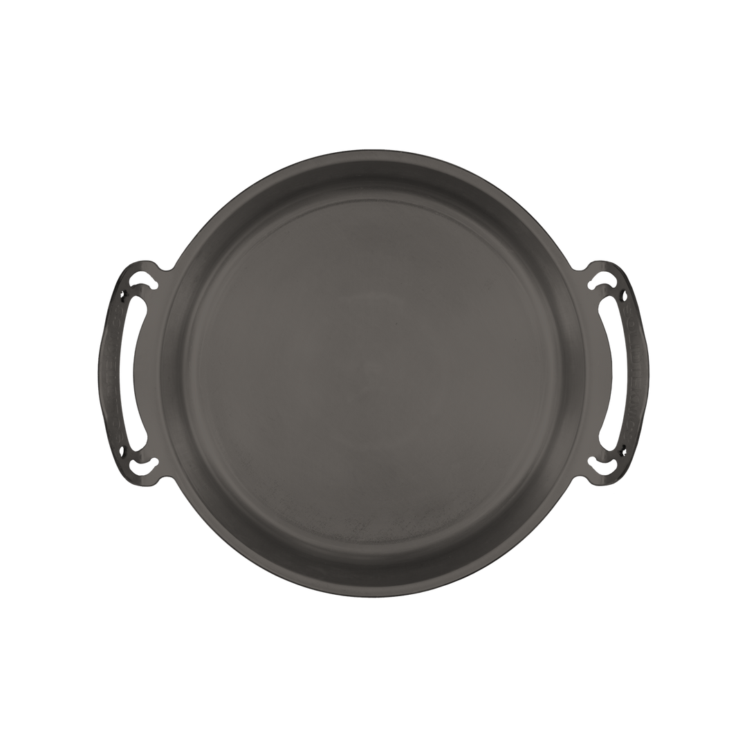 Aus-Ion Quenched ™ 35Cm Iron Bigga Skillet Dual Handles