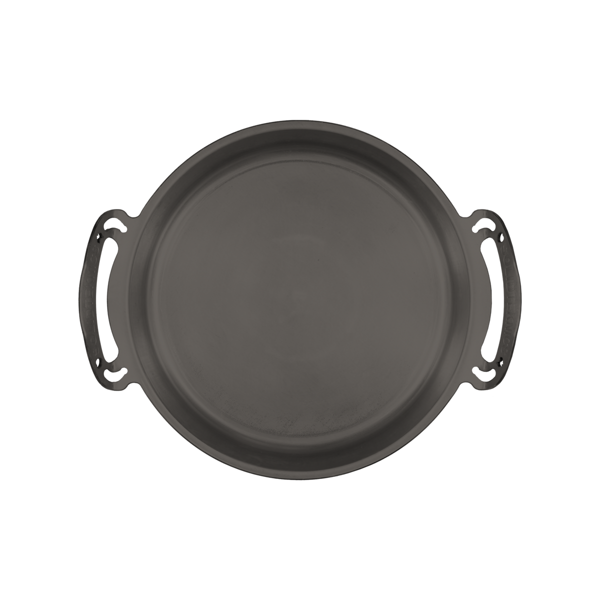 Aus-Ion Quenched ™ 35Cm Iron Bigga Skillet Dual Handles