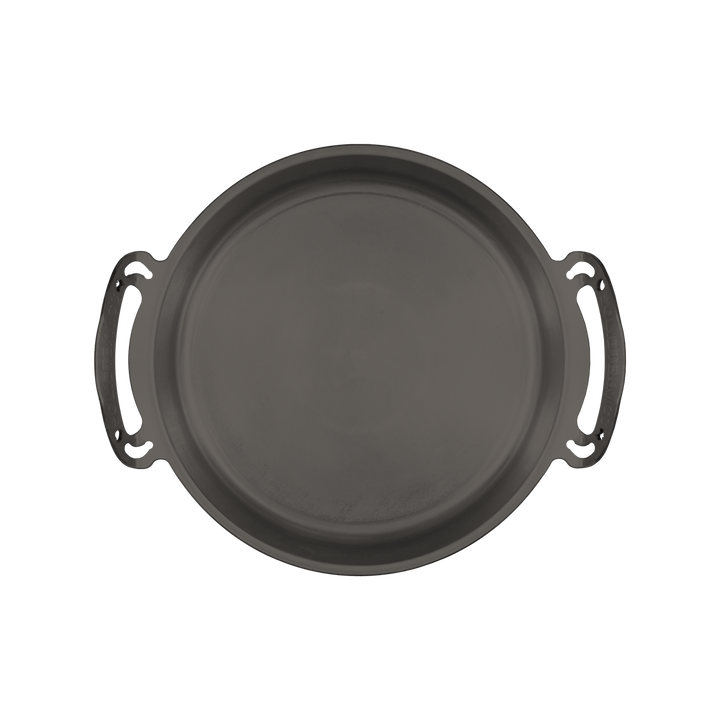 Aus-Ion Quenched ™ 35Cm Iron Bigga Skillet Dual Handles
