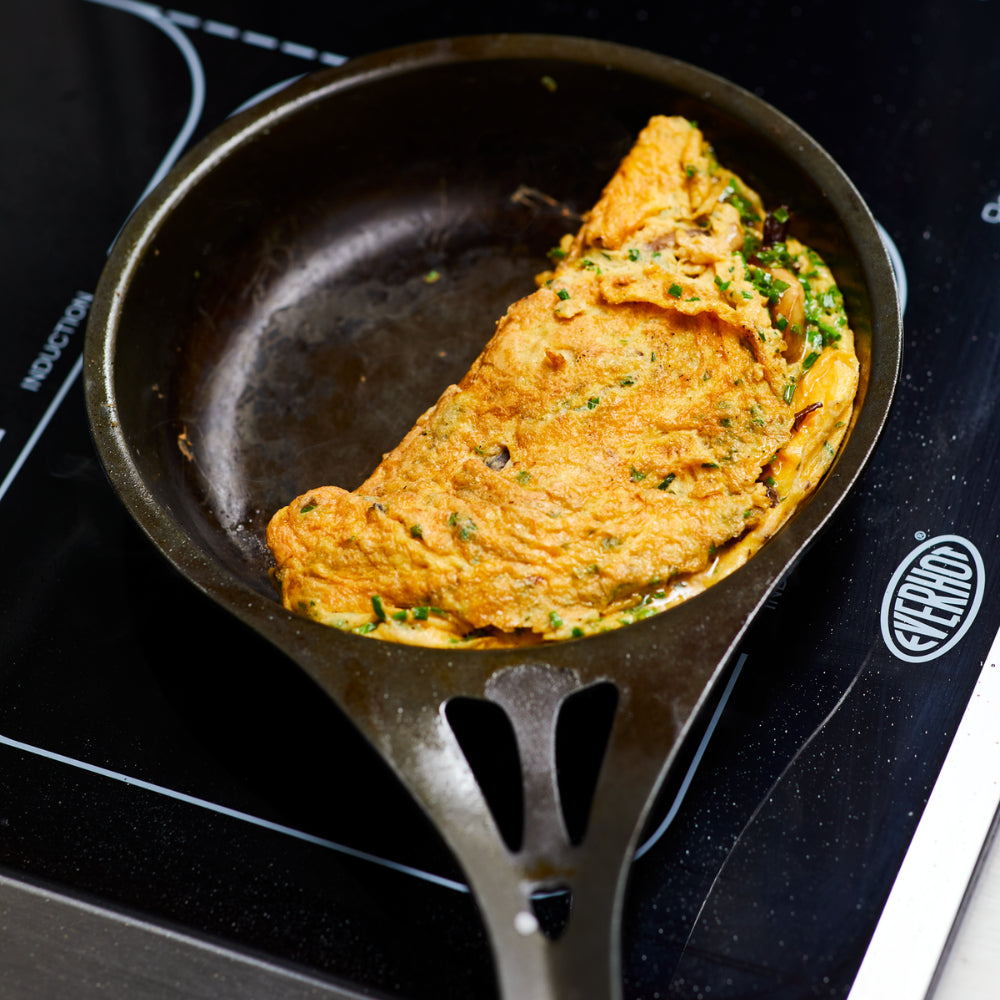 AUS-ION QUENCHED ™ 28cm Iron Skillet FRYPAN