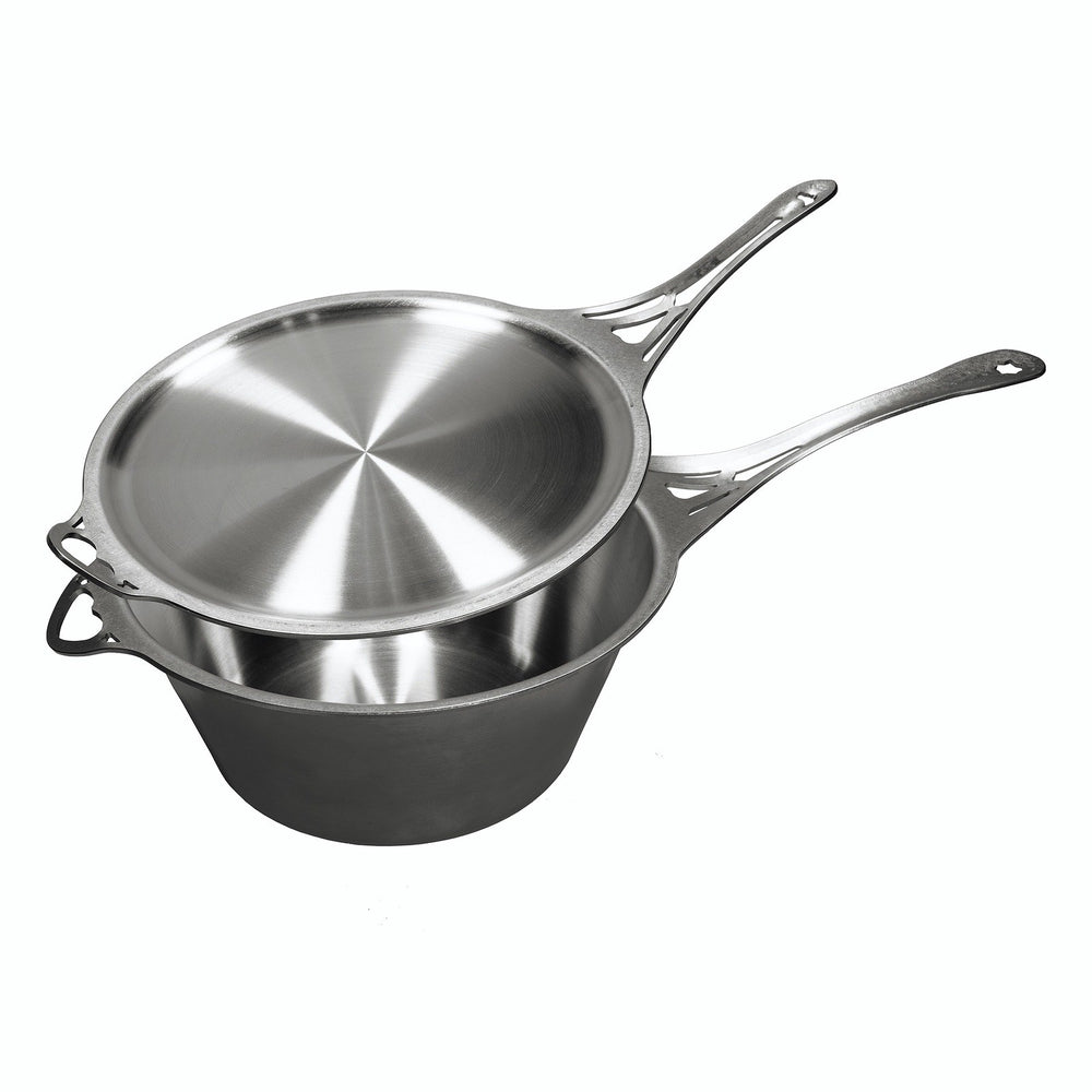 Solidteknics Noni Satin Set 4.5L Saucepan Plus 27Cm Skillet Lid Set