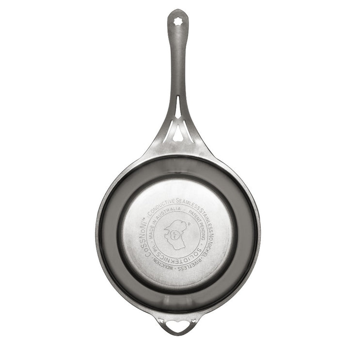 Solidteknics Noni Satin Set 4.5L Saucepan Plus 27Cm Skillet Lid Set