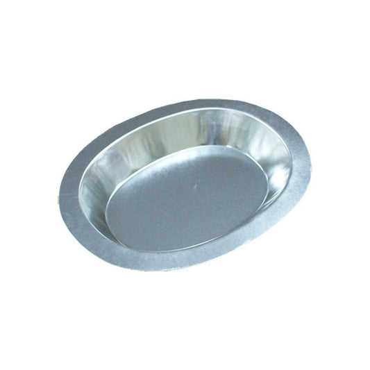 Mondo Pie Tin Oval Plain Edge 11cm